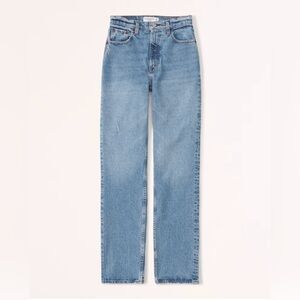 Abercrombie & Fitch The 90s High Rise Jean in Medium